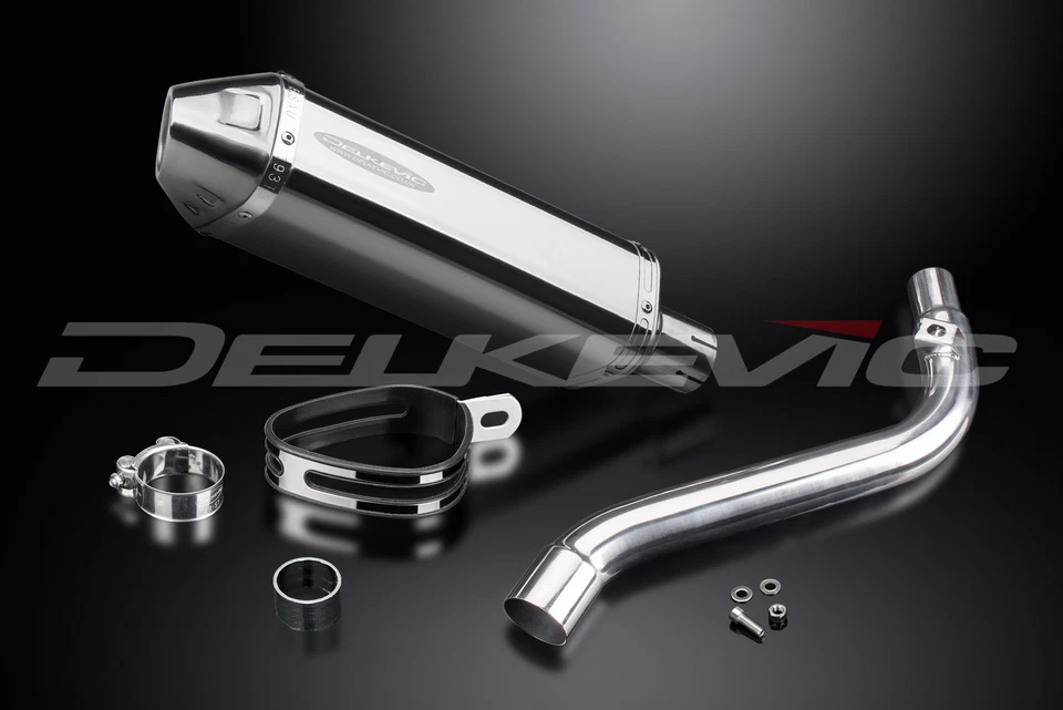 Suzuki DR650S DR650SE 96-24 13 дюймов комплект треховального глушителя из нержавеющей стали - Изображение 3 из 4