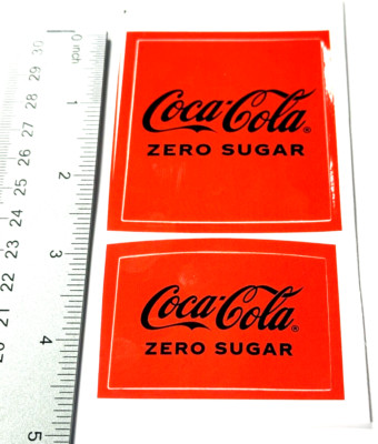 VALVE LABEL Coca-Cola ZERO SUGAR For Lancer Soda Valve (1) D37/38-CCZ-2