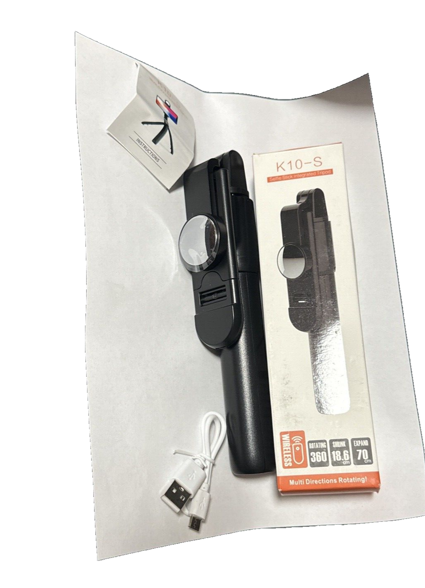 K10-S Tripod Selfie Stick Bluetooth 