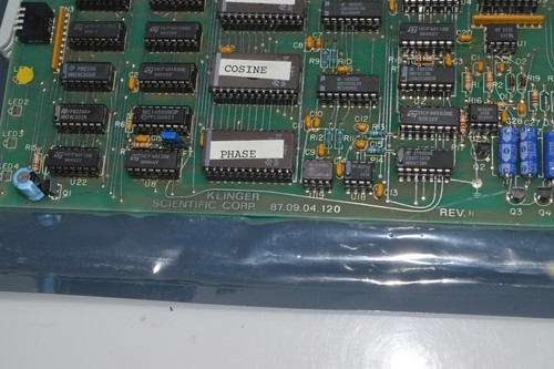 TC KLINGER SCIENTIFIC CORP 87.09.04.120 DRIVER BOARD (TAF79) - 第 2/3 張圖片