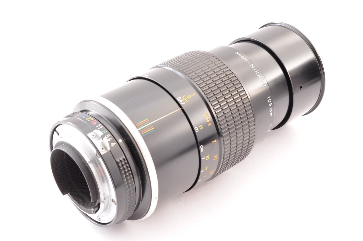 Nikon Micro-NIKKOR 105mm f4 non-Ai 【並品】 Nikon Micro NIKKOR 105mm F/4 Non ai Lens from JAPAN 