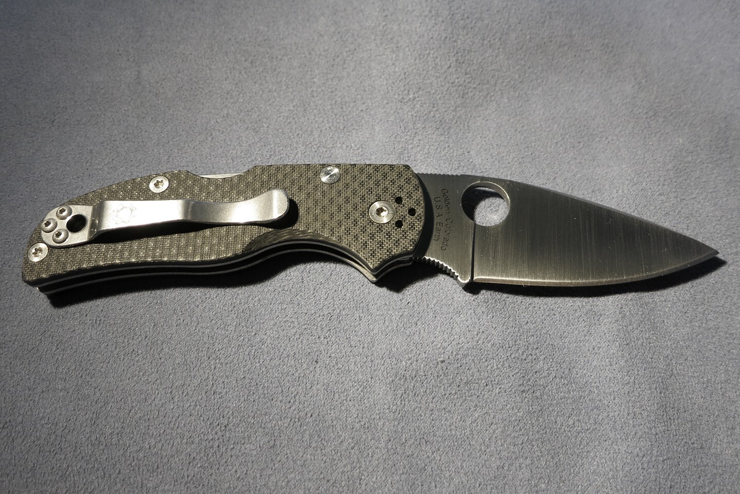 Spyderco Native 5 Carbon Fiber CPM S110V Sprint Run 716104010639 eBay