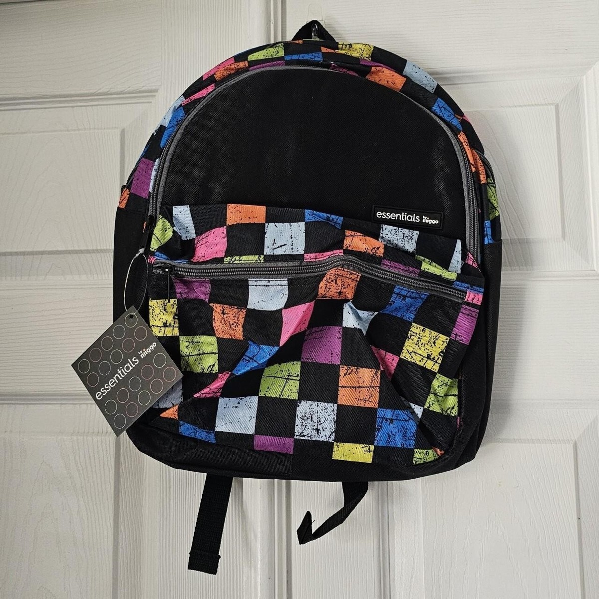 emo mini backpacks HOKMAH Cute Backpack Y2K Daypacks, Grunge Backpack Ita Bag Aesthetic Trendy Itabag Bag Hiking Travel Backpac Daily Use (Black) Arm straps filled with foam for better comfort Goth Emo Punk Alt Black