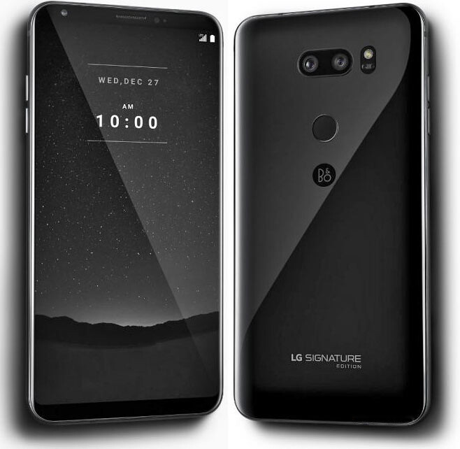 LG V30 ＋　LG-H930DS　ブラック　海外Simフリー LG V30 H930 (Europe) Single SIM 4/64GB V30+ H930DS Dual SIM 6.0