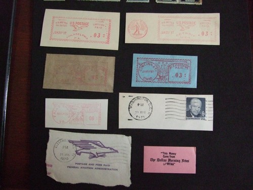 US State Revenues TX NY OH + 1930s Metered Porto Fed Govt Fee Paid + Special - Bild 4 von 12