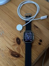 Apple Watch Ultra 49mm Titanium Case with Midnight Ocean Apple Watch Ultra 49mm Titanium Case with Midnight Ocean