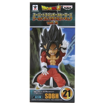 Dragon Ball Heroes World Collectable Character Mini Figure Vol.2 Xeno Goku WCF