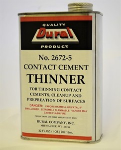 Dural No. 2672-5 Contact Cement Thinner no CA 600173480014 | eBay