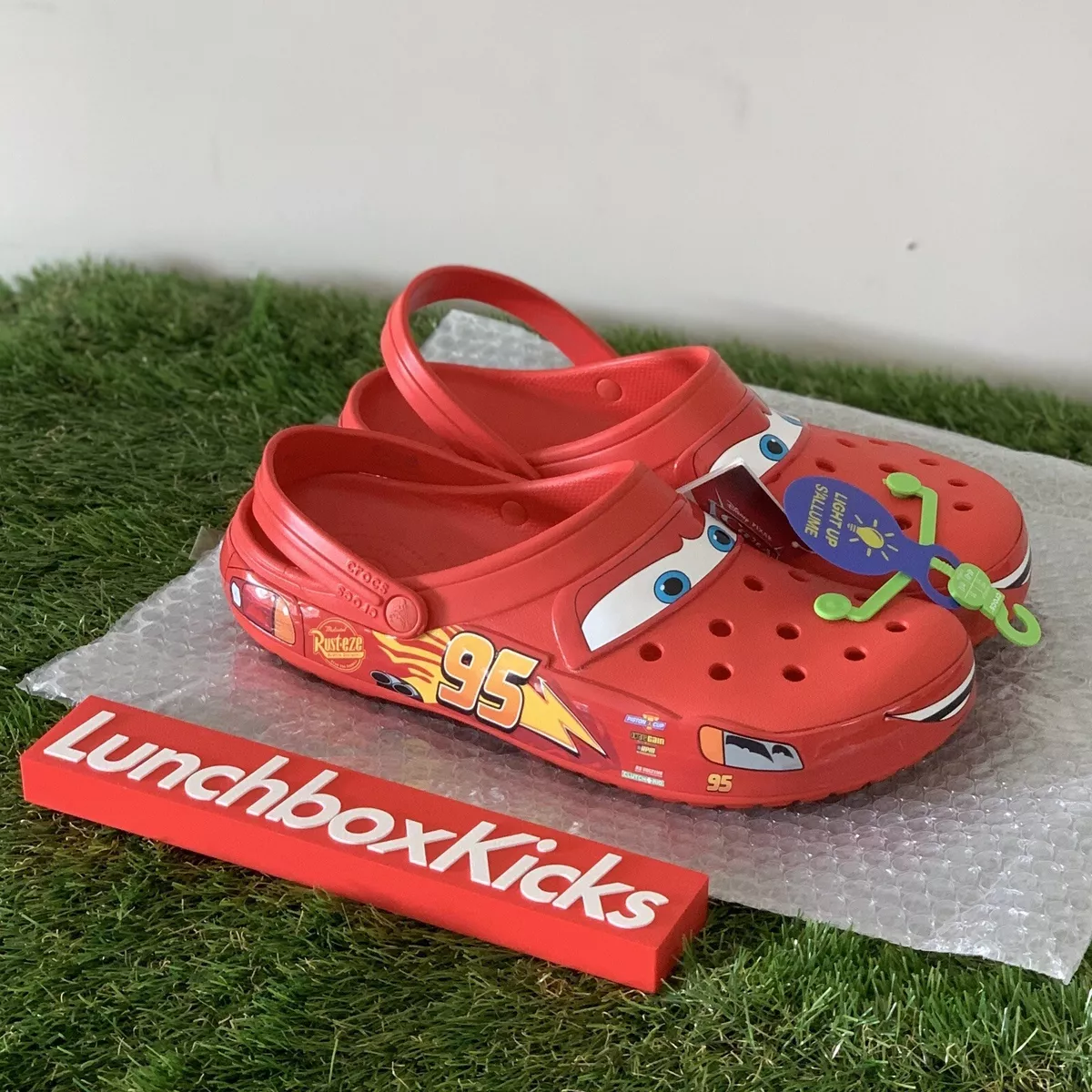 Crocs Classic Lightning McQueen Clog - Little Kid - Red