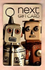 NEXT Robots ( 2014 ) Gift Card ( $0 )