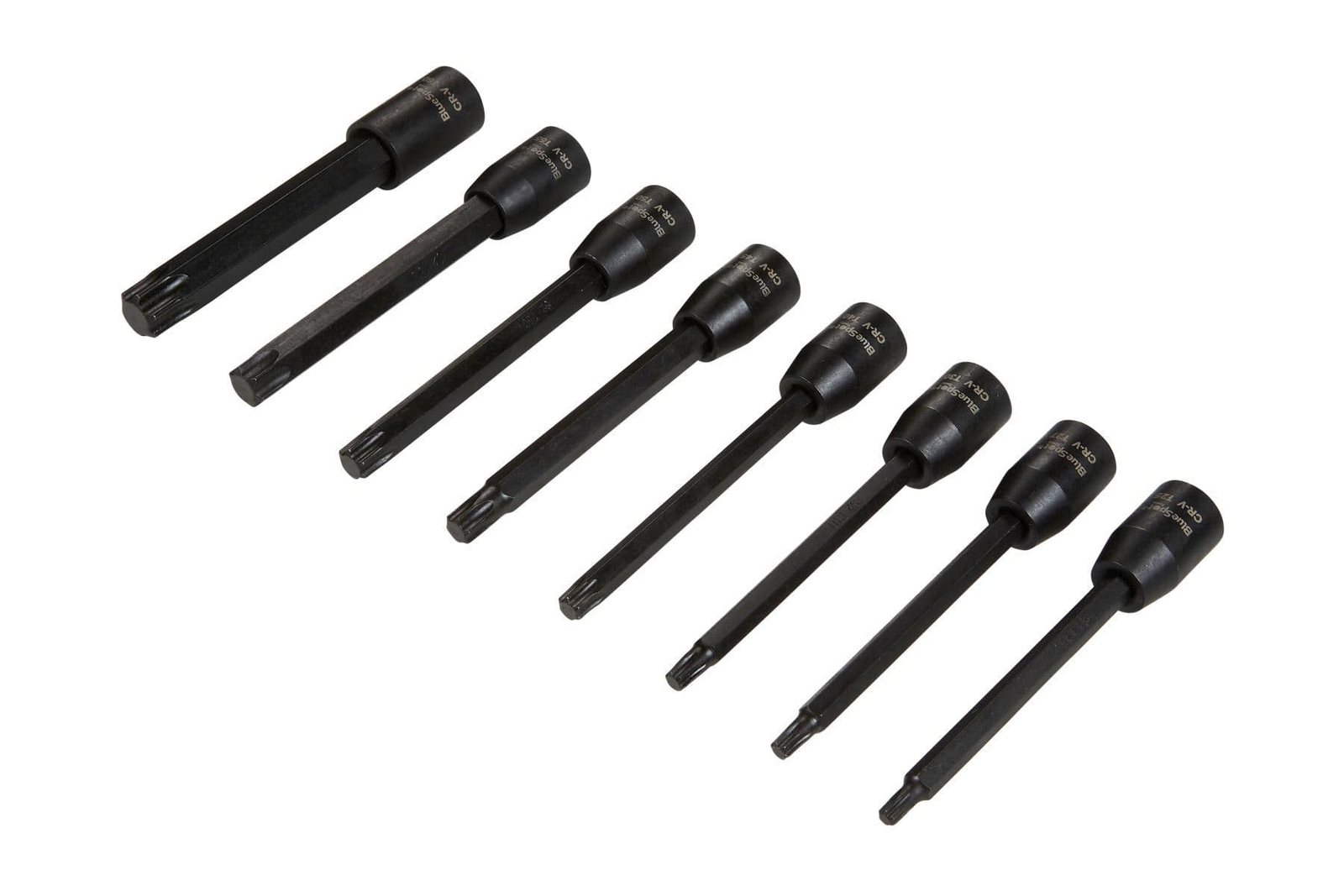 Blue Spot 01593 Extra Long Impact Torx Bits 8 Piece 3/8D
