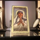 New Saint Mother Teresa Of Calcutta LAMINATED Holy Card With Prayer — photo 1