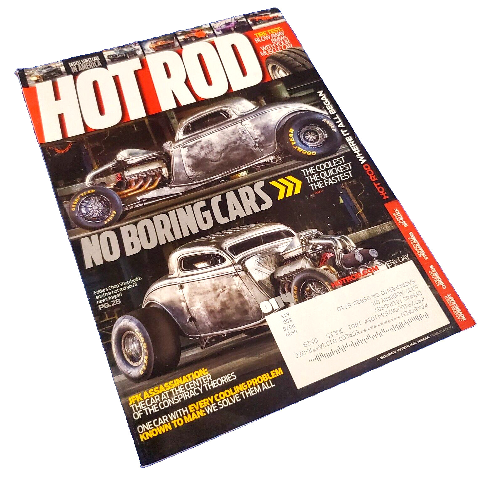 Hot Rod: No Boring Cars The Coolest The Quickest The Fastest Jan 2014 Magazine