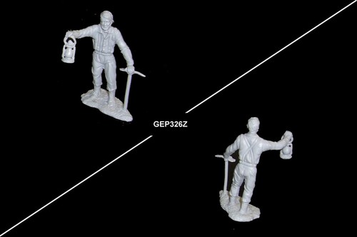 MARX Western Miners & Prospectors set #2 giocattoli in resina soldati giocattoli - Foto 7 di 7