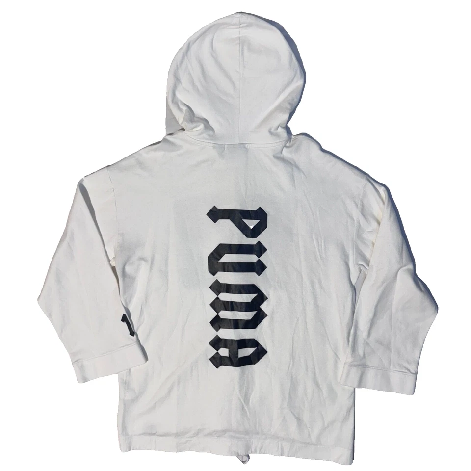 2016 Fenty X Puma By Rihanna Graphic Front Lace Oversized Hoodie Streetwear M/L - Image 2 of 4