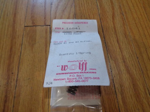 Wolff Extra Power Hammer Spring 30351 & Ruger Strut Assembly For Mini 14, 30, Thirty