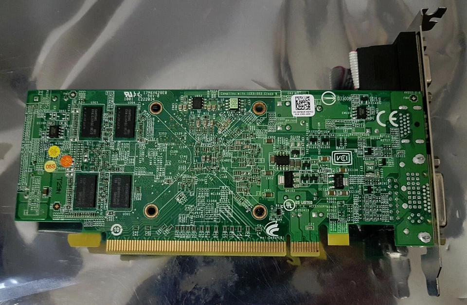 ATI/AMD Radeon HD 5450 1GB PCI-Express Video Graphics Card Cedar XPS 8100 0KP8GM - Image 4 of 4