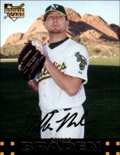 2007 Topps Update #165 Dallas Braden RC - NM-MT