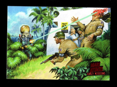 2013 TOPPS MARS ATTACKS INVASION EARLY MISSIONS #2 DISASTER AT MARSHALL ISLAND