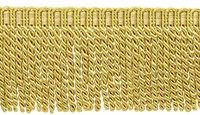 Bullion Fransen Rand Mit Gestrickt Halterung, Farbe 4875 - Kanarie Gold [24.7M