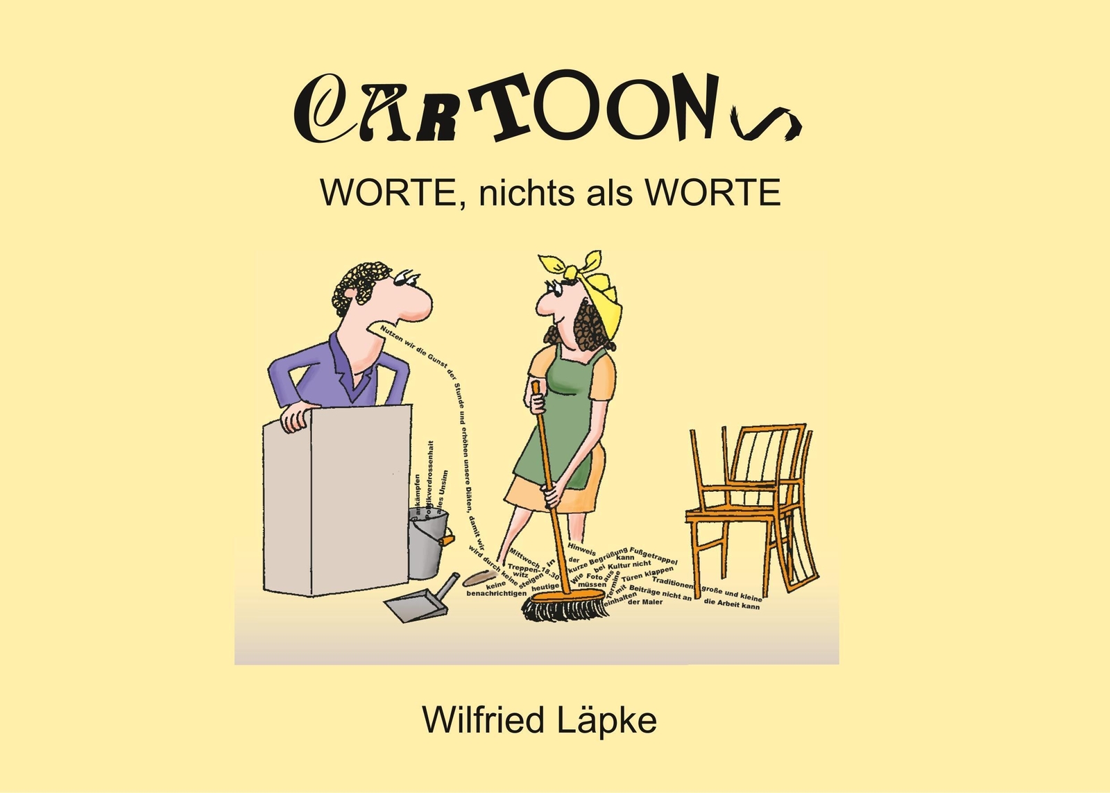 Thumbnail - Worte, Nichts Als Worte Cartoons Wilfried Läpke Taschenbuch Paperback