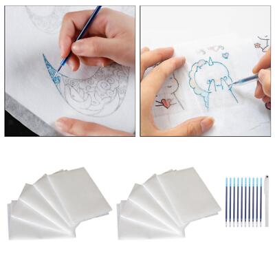 10 Sheets 20x20'' Transfer Paper Tracing Paper with Pen