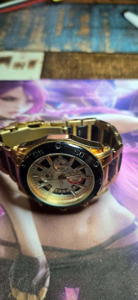 Reloj Daniel Steiger Centurion Cronógrafo Lujo Oro Rosa 9065RG-Mn - Usado - Foto 2 de 4