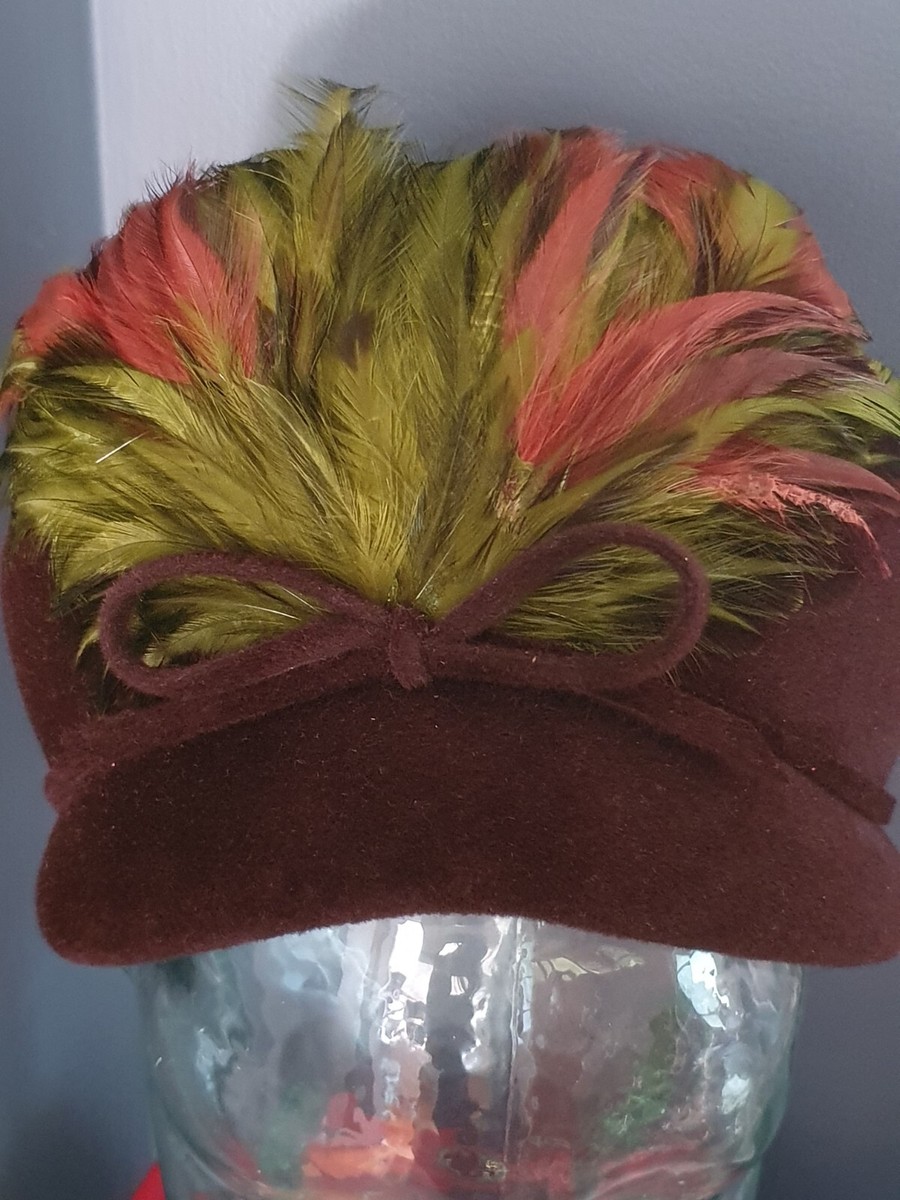 Vintage Union Made Woven Cloche Hat Brown Bronze Metallic Glossy Bow Accent Hat Union Made Vintage Hat - Etsy main image 4