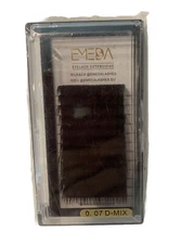 Emeda fine volume eyelash extensions 0.07 D mix (20 - 25 mm) NEW