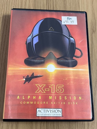 X-15 Alpha Mission Commodore 64 Disk - Rare & Working -👽👾Retro Gift Idea👾👽 - Afbeelding 5 van 24