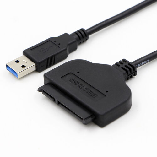 USB 3.0 to 2.5" SATA III Hard Disk Drive Adapter Cable/UASP to USB3.0 Converter - Picture 1 of 7