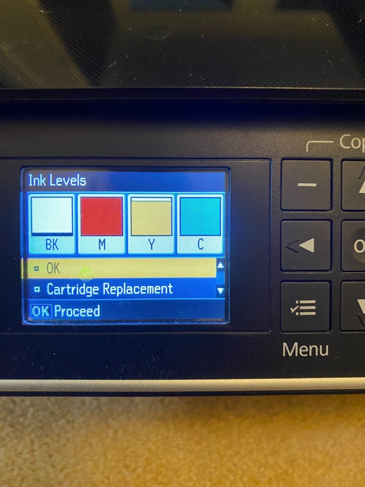 Epson Stylus SX535WD Multi Function Printer, Bundle & Spare Ink