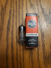 5J6 RCA ELECTRON VACUUM TUBE NOS BOX RADIO GUITAR AMP HAM TV PART VTG
