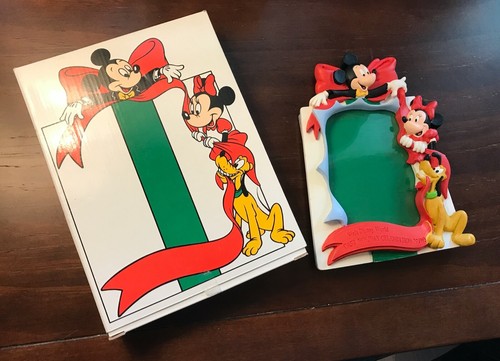 Disney Cast Member Holiday picture frame,  1993 brand new in box - 第 2/4 張圖片