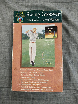 Swing Groover Golf Training Practice System #9202 Club Champ *Open Box*