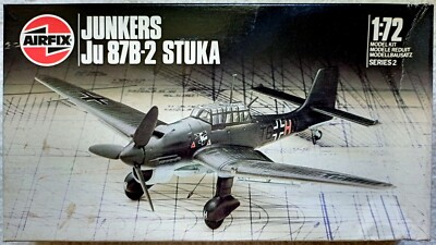 Airfix 02049 Junkers Ju 87 B-2 Stuka in Original Verpackung 1:72