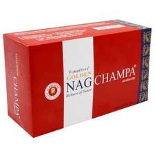 Vijayshree Golden Nag Champa Incense Sticks Home Temple Agarbatti Aromatherapy