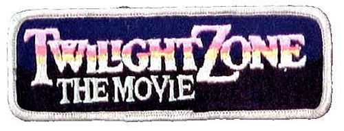 Twilight Zone Movie Logo 3.5" Costume Patch- USA Mailed (TWMIPA-93)