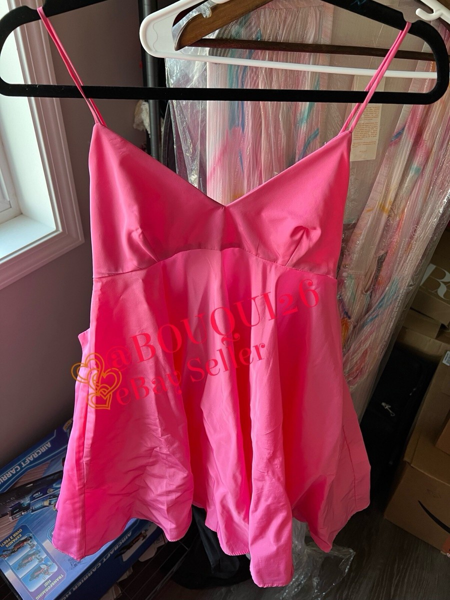 ZARA NEW WOMAN SS24 SHORT STRAPPY TAFFETA DRESS WITH BOW ZARA NEW WOMAN SS24 SHORT STRAPPY TAFFETA DRESS WITH BOW