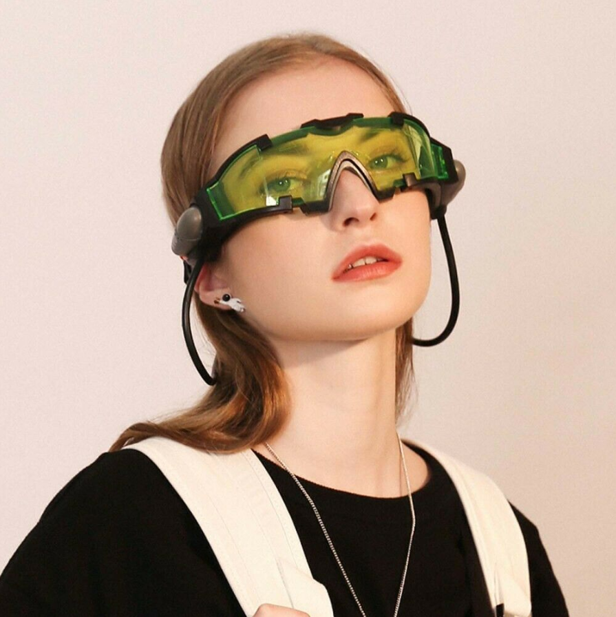 Spy Gear Night Vision Goggles Luminous Glasses LED Eye Protector Fashionable US eBay