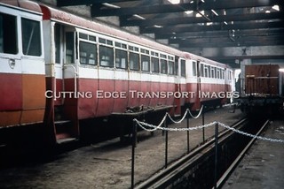 Original Railway Slide: ex CDR Railcars Douglas Isle of Man IoM 45/626/249
