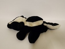 Black White Skunk Hand Puppet