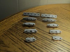 Battleship 1998 Classic Naval Combat Game Ships Only  12 Ships Complete Set