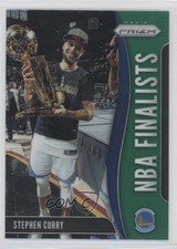2019-20 Panini Prizm NBA Finalists Green Prizm Stephen Curry #6 4l3