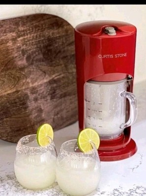 Curtis Stone Frozen Drink /soup/dip/Mixer Red New Free Shipping