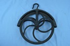 Cast Iron Vintage Industrial Wheel Farmhouse Pulley — photo 2