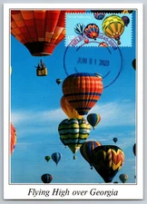 #2034 Hot Air Ballooning Maxi Card