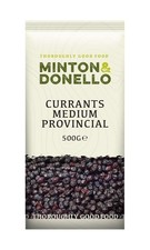 Minton & Donello Medium Provincial Currants 6 x 500g 9.50 per kilo