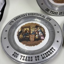 bicentennial pewter plates products for sale | eBay