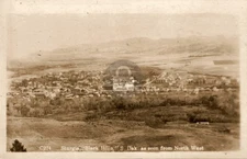 Sturgis SD South Dakota c1910 Birdseye View RPPC Photo Postcard COPY